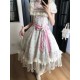 With Puji Letters and Poems-Breeze on Roses Blouse Skirt Underbust JSK OP and Sets(Pre-Order/Full Payment Without Shipping)